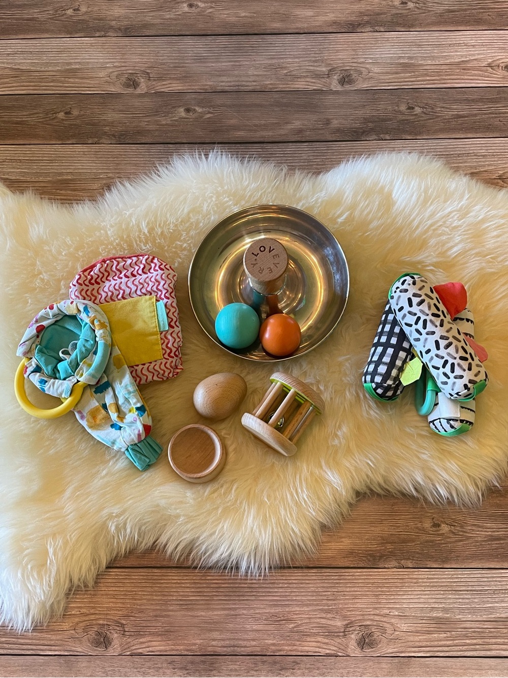 Lovevery 0 to 12 month baby toy collection